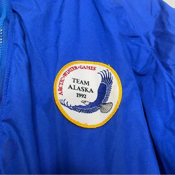 Vintage 1992 Arctic Winter Games Team Alaska Jacket C1 - Picture 7 of 11